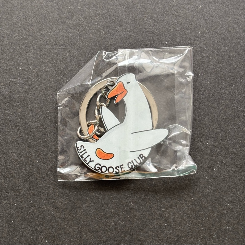 Silly Goose Club Keychain | Novelty Gifts - Picture 2 of 10